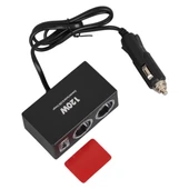 Olesson 1522 12-24V Tek USB Girişli 120W 80Cm Kablolu 2'Li Araç Çakmak Çoklayıcı - 5