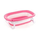 Çocuk 7260 Küçük Katlanabilir Küvet Pembe -Dolu - 1