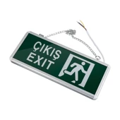 ZMR ZMR-670/Y.00 3W Tek Yön Acil Çıkış Yönlendirme Tabelası - Lambası (38X30x36mm) - 3