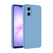 Gpack Samsung Galaxy A07 uyumlu Kılıf First Mat Silikon Renkli Lüx Kamera Korumalı - 8