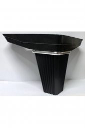 Mobilya Koltuk Ayağı Siyah Baza Çekyat Tv Ünitesi Komidin Oturma Grubu Ayağı Elmas 12 Cm 10 Adet thumbnail 4