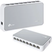 TP-Link TL-SF1008D 8-Portlu 10/100Mbps Masaüstü Switch - 1