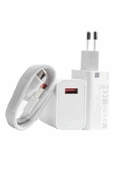 Beyaz Ultra Plus Hızlı Şarj Seti Şarj Adaptörü ve Kablosu 67W thumbnail 2