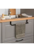 Ar Armese Siyah Polikarbon Havlu Askısı Towel Bar thumbnail 1