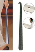 Ar Armese 50 Cm Dayanıklı Uzun Metal Ayakkabı Çekeceği - Eğilmeden Ayakkabınızı Giyin - Kerata - 2