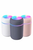 Humidifier LED Işıklı Mini Ortam Oda Kokusu Aromaterapi Buhardanlık thumbnail 4