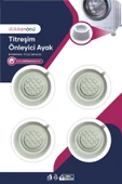 Ar Armese Çamaşır Bulaşık Makinası Titreşim Önleyici Ayak 4'lü - 2
