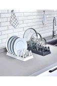 Ar Armese 2 Adet Raffy 6 Bölmeli Tencere Kapak Tabak Düzenleyici Organizer G-234 - 1