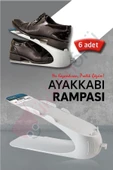 Ar Armese 6 Adet Beyaz Ayakkabı Rampası Ayakkabı Düzenleyici Organizer - 1