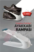 Ar Armese 5 Adet Beyaz Ayakkabı Rampası Ayakkabı Düzenleyici Organizer - 1