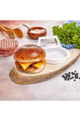 Ar Armese 2 Adet Hamburger Köfte Kalıbı Köfte Presi Şekillendirici Kp-104 Pratik Köfte Yapma Aparatı - 3