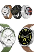Amoled Ekran 3 Kordonlu Akıllı Saat 5.0 Bluetooth Bağlantılı Android ve İOS Uyumlu thumbnail 4