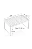 Ar Armese Simple Dolap Içi Organizer Raf Mutfak Masası Tezgah Üstü Düzenleyici - 3