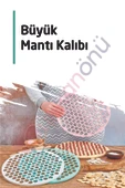 Ar Armese Pratik Büyük Mantı Kalıbı Mantı Matik Hamur Kesme Aparatı 32 Cm. Kp-121 - 1