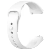 Sneezy Xiaomi Redmi Watch 3 Active Uyumlu PureLux Soft Silikon Kordon  Beyaz - 3