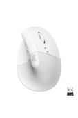 logitech Lift Sessiz Kablosuz Ergonomik Dikey Mouse - Beyaz 910-006475 thumbnail 1