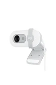 logitech BRIO 100 Full HD 1080p Gizlilik Kapaklı Mikrofonlu Web Kamerası - Beyaz thumbnail 1