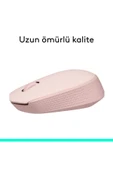 logitech M171 USB Alıcılı Kablosuz Kompakt Mouse - Pembe thumbnail 5