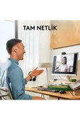 logitech BRIO 100 Full HD 1080p Gizlilik Kapaklı Mikrofonlu Web Kamerası - Siyah thumbnail 2