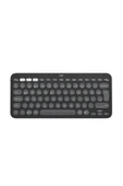 logitech K380s Pebble Keys 2 Çoklu Cihaz Özellikli Bluetooth Türkçe Q Klavye - Siyah 920-011859 thumbnail 1
