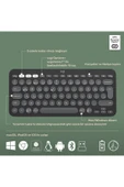 logitech Pebble 2 Combo Çoklu Sessiz Kablosuz Türkçe Q Klavye Mouse Seti - Grafit 920-012245 - 6