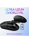 logitech G G305 Lightspeed 12.000 Dpı Kablosuz Beyaz Oyuncu Mouse - 910-005292 thumbnail 4