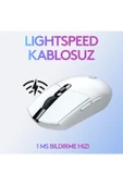 logitech G G305 Lightspeed 12.000 Dpı Kablosuz Beyaz Oyuncu Mouse - 910-005292 thumbnail 3