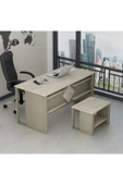Betroya Boss Sehpali Ofis Masası, Büro Takımı, Çalıma Masası, Sehpa (Sandalye ve Aksesuarlar Dahil Değildir) - 4