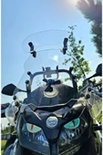 MASTERPOL Deflektör Model 3 Rüzgar Saptırıcı Siperlik Şeffaf Motor Camı Cam Uzatma - 1