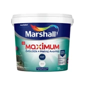 MARSHALL MAXİMUM MAT SİLİKONLU SİLİNEBİLİR İÇ CEPHE BOYASI 2,5 LT - 1