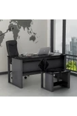 Betroya Boss Sehpali Ofis Masası, Büro Takımı, Çalıma Masası, Sehpa (Sandalye ve Aksesuarlar Dahil Değildir) thumbnail 6