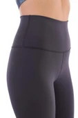 Yüksek Bel Dalgıç Kumaş Push Up Mat Toparlayıcı Tayt - 4