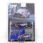 Eğitici Çocuk Mini GT 1/64 Hyundai i20 N Rally1 Hybrid 2024 Rallye Monte-Carlo Winner - Blister Paket - 2