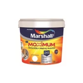 MARSHALL MAXİMUM İPEK SİLİKONLU SİLİNEBİLİR İÇ CEPHE BOYASI 7,5 LT - 1