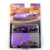 Eğitici Çocuk Mini GT 1/64 Lamborghini Countach LPI 800-4 Viola 30th - Blister Paket - 2
