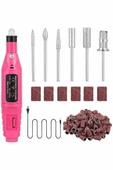 Protez Tırnak Ayak Nasır Ve Tırnak Mantar Makinesi Elektrikli 12v Tırnak Törpü Seti thumbnail 2