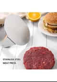 Özbir Çelik Smash Burger Hamburger Presi 12 Cm Yuvarlak 304 Kalite - 3