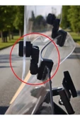 MASTERPOL Deflektör Model 3 Rüzgar Saptırıcı Siperlik Şeffaf Motor Camı Cam Uzatma - 4