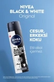 Nivea Black&White Invisible Erkek Deodorant 150ml - 5