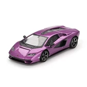 Eğitici Çocuk Mini GT 1/64 Lamborghini Countach LPI 800-4 Viola 30th - Blister Paket - 1