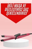 Saç Şekillendirici Düzleştirici ve Maşa Özellikli Şekillendirici Seramik Kaplama thumbnail 1