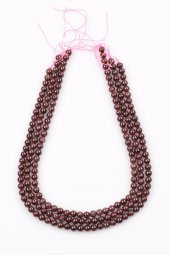 Garnet - Lal Doğal Taş Dizi 6 mm Küre Kesim - 1