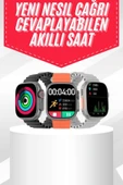 Android ve İOS Uyumlu Uyku ve Sağlık Takibi Yapabilen 3 Kordonlu Akıllı Saat thumbnail 1
