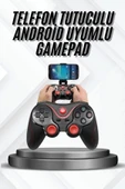 Yeni Nesil X3 Gamepad Android Uyumlu Telefon Tutucu Özellikli Joystick thumbnail 1