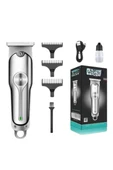 3 Taraklı Saç Sakal Düzeltici Traş Makinesi Seti Paslanmaz Çelik thumbnail 5