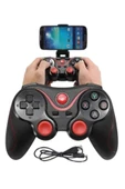 Joystik Gamepad Bluetooth Telefon Tutucu Oyun Kolu Telefon Android Uyumlu thumbnail 3