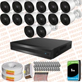 Provzen Rivo 14 Kameralı Geniş Açı Gece Görüşlü Güvenlik Kamerası thumbnail 1