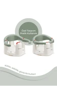 Babyjem Önden Açılır Banyo ve Mama Oturağı ve Minderi - 2 ' Li Set Soft Yeşil - 7