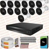 Provzen Rivo 13 Kameralı Geniş Açı Gece Görüşlü Güvenlik Kamerası thumbnail 1