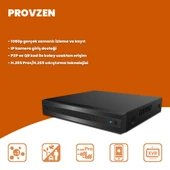 Provzen Rivo 10 Kameralı Geniş Açı Gece Görüşlü Güvenlik Kamerası - 3